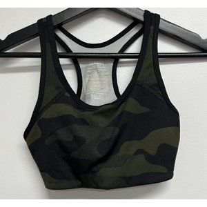 Victorias Secret PINK Womens Ultimate Unlined Sports Bra Size XS Camo Camouflage